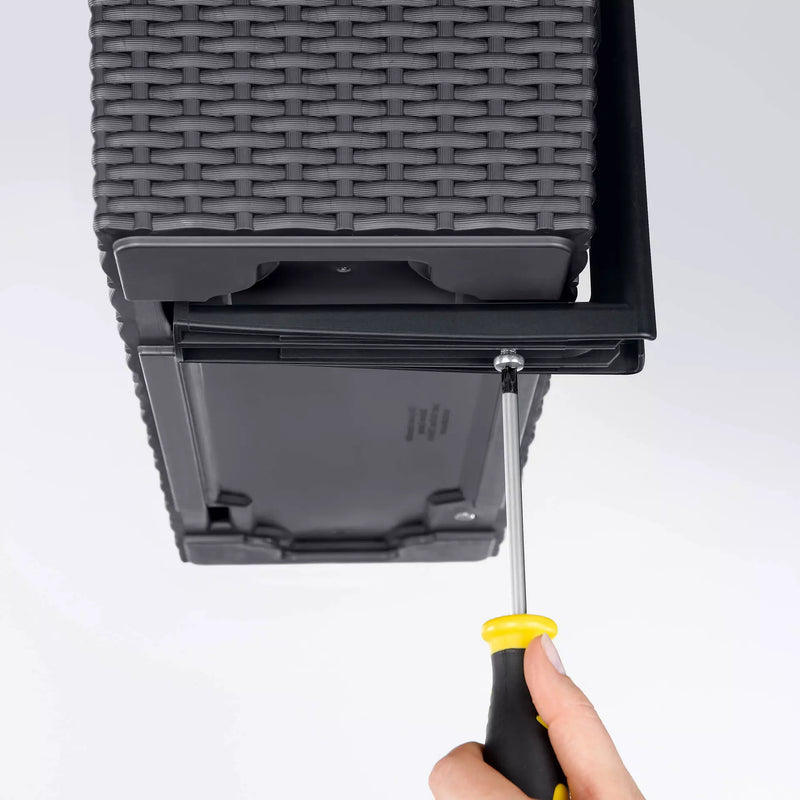 Lechuza bracket set black