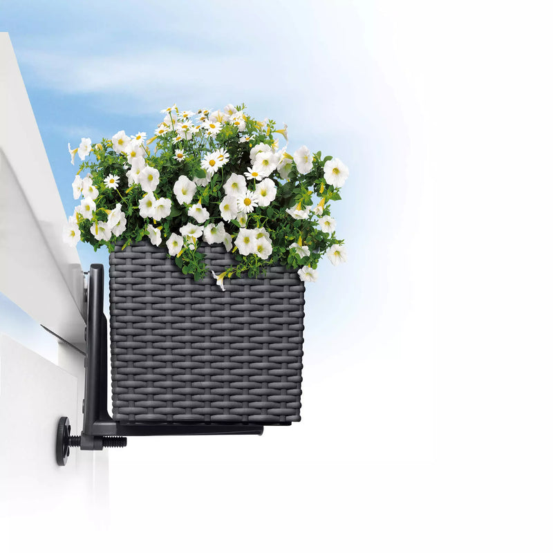 Lechuza bracket set white